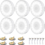LuminBeam Round Motion Light – Clean Modern Wireless Night Light for Clutter-Free Homes, Rechargeable