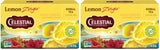 Celestial Seasonings Tangerine Orange Zinger Herbal Tea – Iced Herbal Brew for Patio Summer Entertaining, 20 Bags