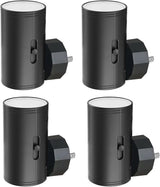 GEPLAD Round LED Night Light – Matte Minimalist Plug-In Fixture for Clutter-Free Walls