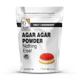 It's Just - Agar Agar Powder 6oz Vegan Gelatin Substitute for Clean Eating and Wellness Focused Home Bakers