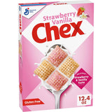 Strawberry Vanilla Chex Gluten Free Cereal – Better for You Breakfast Bowl with 13g Whole Grain per Serving