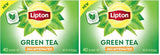 Lipton Decaf Green Tea Bags for Evening Wind-Down Rituals, Caffeine-Free Bedtime Brew with Flavonoids