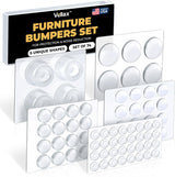 CLEARGRIP Clear Furniture Bumpers – Uncluttered Cabinet Solution for Intentional Homes and Neutral Interiors