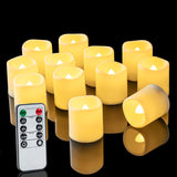 Homemory LED Votive Candles – Housewarming Gift for Her with Remote Control and Cozy Warm Glow