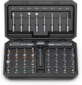 PrecisionTool 42-in-1 Magnetic Ratchet Screwdriver Set – Thoughtful Housewarming Gift for New Homeowners, All-in-One Repair Kit