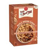Bob's Red Mill Maple Brown Sugar Instant Oatmeal – Lightweight Trail Breakfast for Hiking and Backpacking, 6 Packets