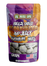 Freeze Dried PB&J Grape Candy – No Melt Travel Candy for Road Trips and Car Snacking 2oz