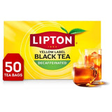 Lipton Decaf Black Tea Bags – Caffeine-Free Wind-Down Tea for Evening Self-Care Rituals