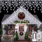 echosari 300 LED Curtain Lights – Bedroom Decor Glow with Warm White or Cool White Tone