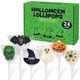 Spooky Shaped Lollipops Individually Wrapped Kids Halloween Treats for School Goodie Bags and Party Favors