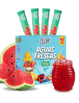 Klass Aguas Frescas Drink Mix Packets | Self-Care Beverage Ritual | Sugar-Free Stevia-Sweetened Horchata, Mango, Watermelon, Passionfruit & Pineapple (40 Stick Packs)