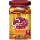 Gardetto's Aged Cheddar Snack Mix Tub – Portable Cheddar Snack for Camping, Road Trips, and Beach Days