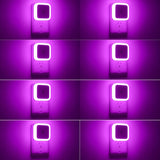 Sujeet Night Light 8-Pack – Gentle Nursery and Kids Bedroom Lighting with Dusk to Dawn Sensor, Cool to Touch LED