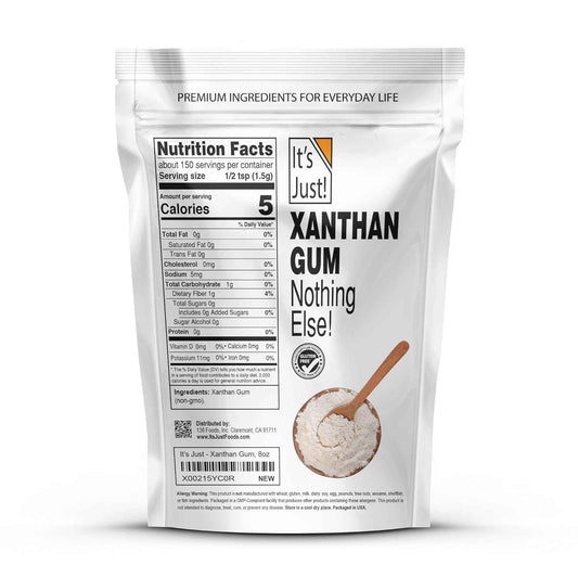 It's Just - Xanthan Gum for Family Baking Days, Kid-Safe Gluten-Free Cookie and Bread Binder