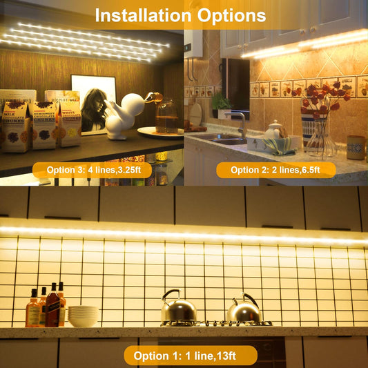 three color temperatures (2700k warm, 4000k neutral, 6000k daylight) and a multicolor rgb option