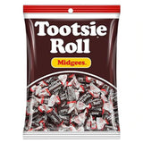 Tootsie Roll Midgees 6.5 oz - Allergy-Conscious Individually Wrapped Chocolate Candy for School Parties and Trick-or-Treat Handouts