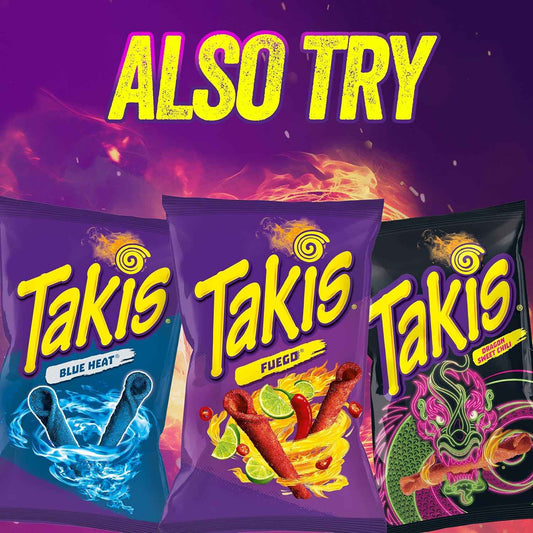Takis Rolled Tortilla Chips Variety Pack – Fun Snack Gift for Nieces and Nephews, 18 Single-Serve 1 oz Bags
