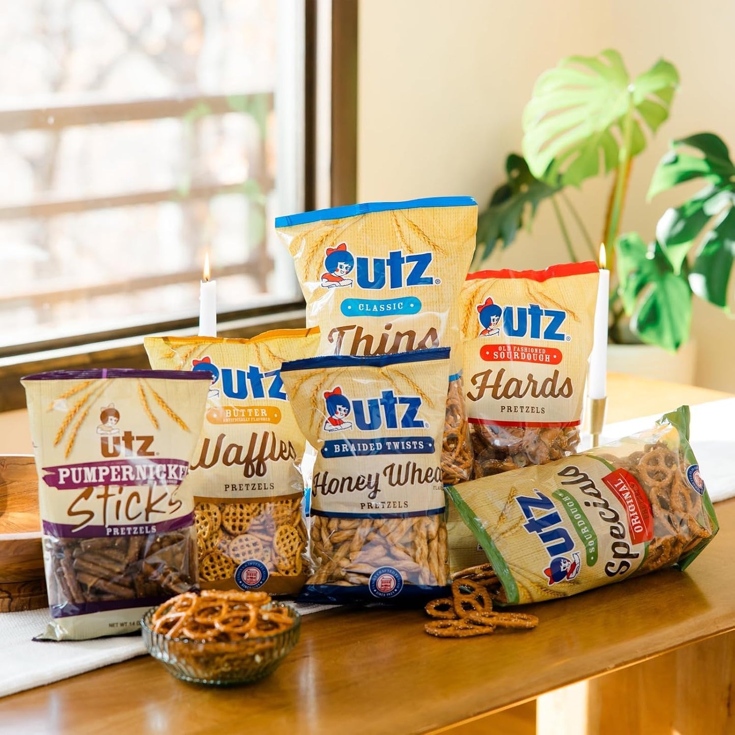 Utz Sourdough Pretzel Nuggets 52 oz Barrel – Break Room and Office Desk Drawer Snack to Power Through Workdays