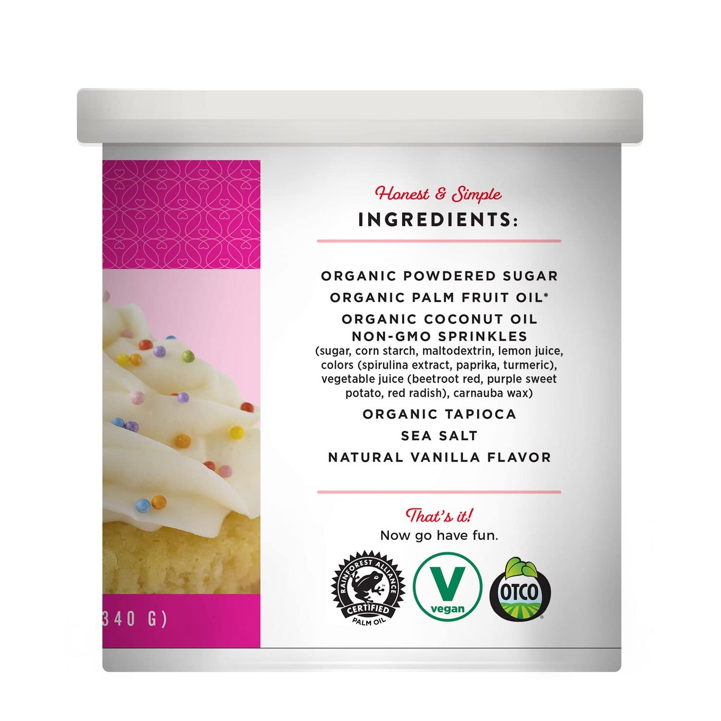 vegan, gluten-free, dairy-free, soy-free, and nut-free formulation