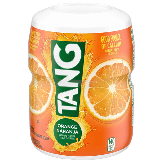 Tang Powdered Orange Drink Mix 20 oz Canister – Quick Office Beverage for Break Room and Focus Sessions