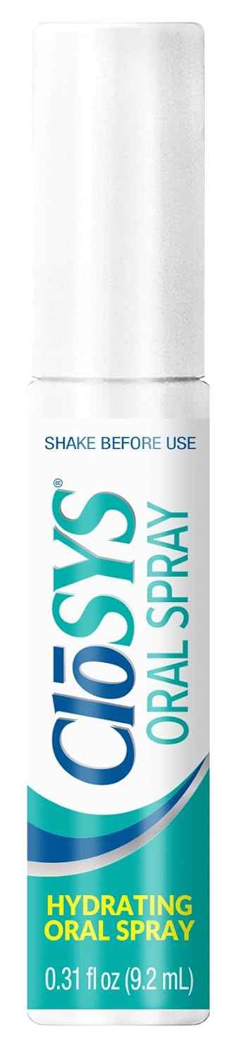 CloSYS Oral Breath Spray – Carry-On Oral Care Essential, Compact Non-Aerosol Mist for Camping and Commutes