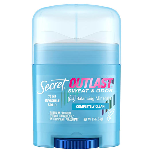 Secret Outlast Antiperspirant Deodorant – TSA-Approved Carry-On Stick for Women Who Fly Often
