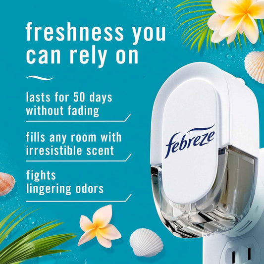 Febreze Fade Defy PLUG Refill Lavender – Calming Scented Oil for Bedtime Wind-Down and Mindful Bath Routine