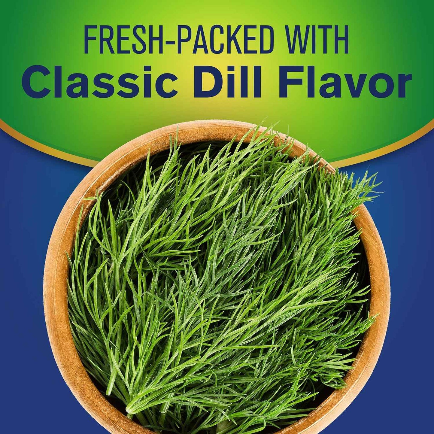 Vlasic Ovals Hamburger Dill Pickle Chips – Kid Friendly Lunchbox Topping for School Meals, 24 fl oz