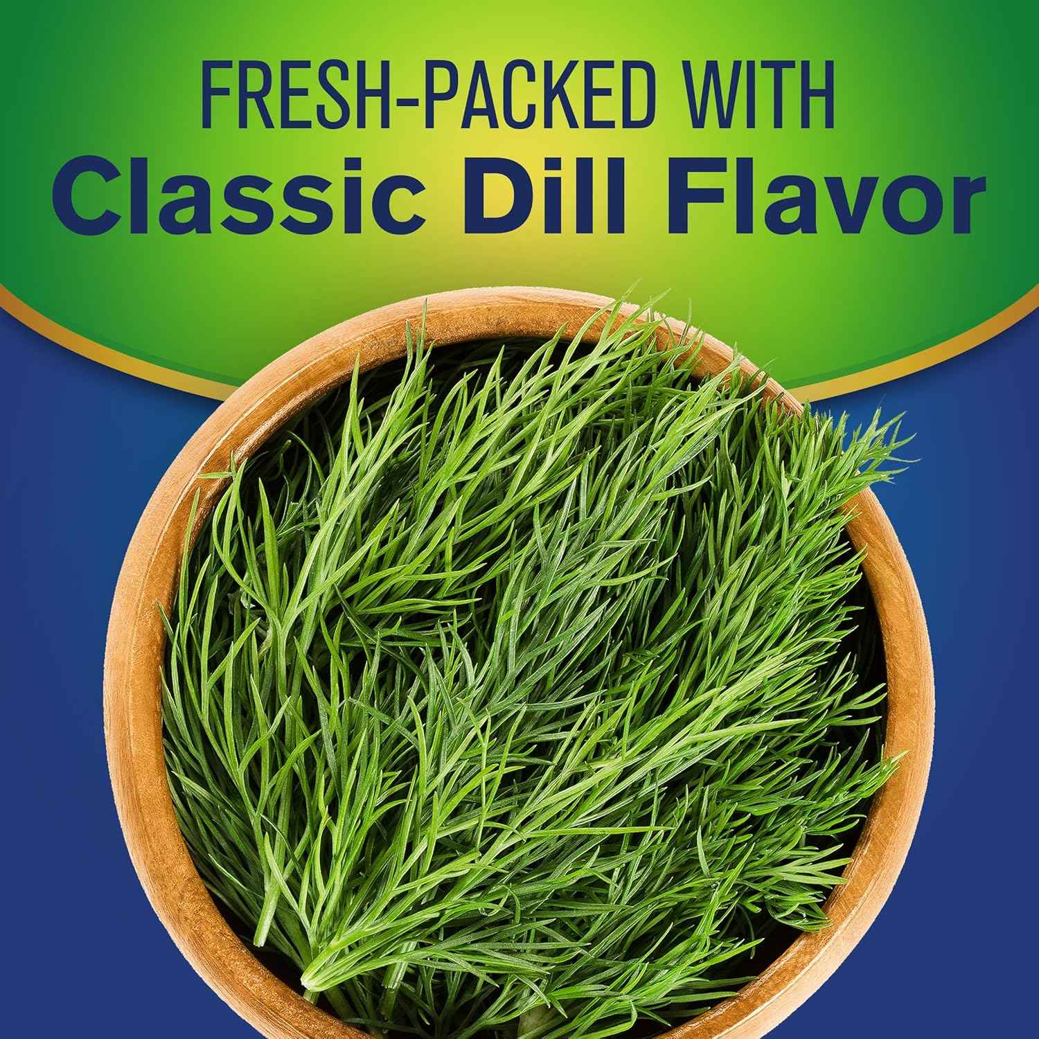 Vlasic Ovals Hamburger Dill Pickle Chips – Kid Friendly Lunchbox Topping for School Meals, 24 fl oz