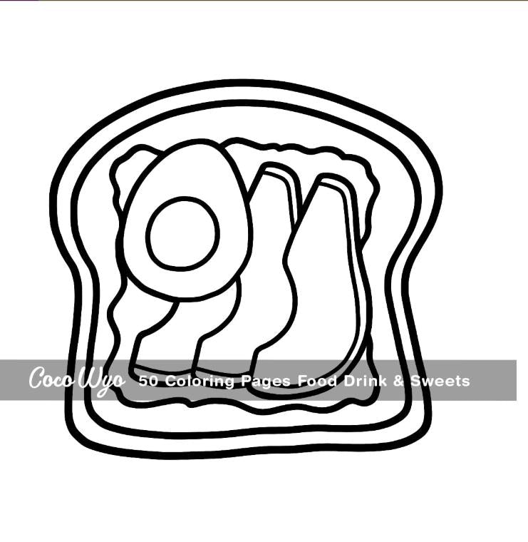 Coloring_Book_for_Adults_anids,_Designs_for_Relaxation_Featuring_a_Variety_of_Foods,_Drinks,_Desserts_and_Fruits_(Bold_&_Easy_Coloring)_Paperback