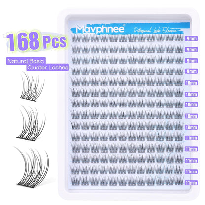 Natural_Cluster_Lashes_CC_Curl_168_Pcs_Wispy_Lash_Extensions_9-11MM_Mixed_Lengths_Eyelash_Extension_Individuals_Self_Application_DIY_at_Home_by_Mavphne_Makeup_Eyelashes_Extensions_Cosmetic