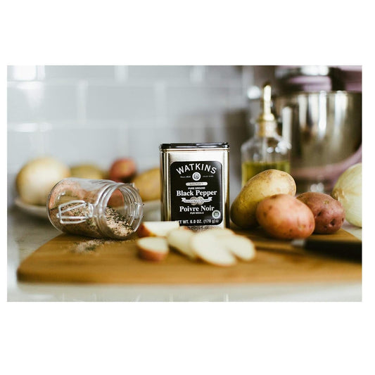 Watkins_Gourmet_Spice_Tin_-_Pure_Ground_Black_Pepper,_6_oz._Tin,_1-Pack,_Flavor