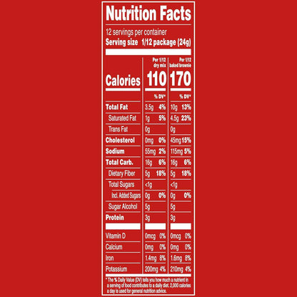 Duncan Hines Gluten Free Chewy Fudge Brownie Mix – Smart Pantry Dessert for Carb Conscious Households