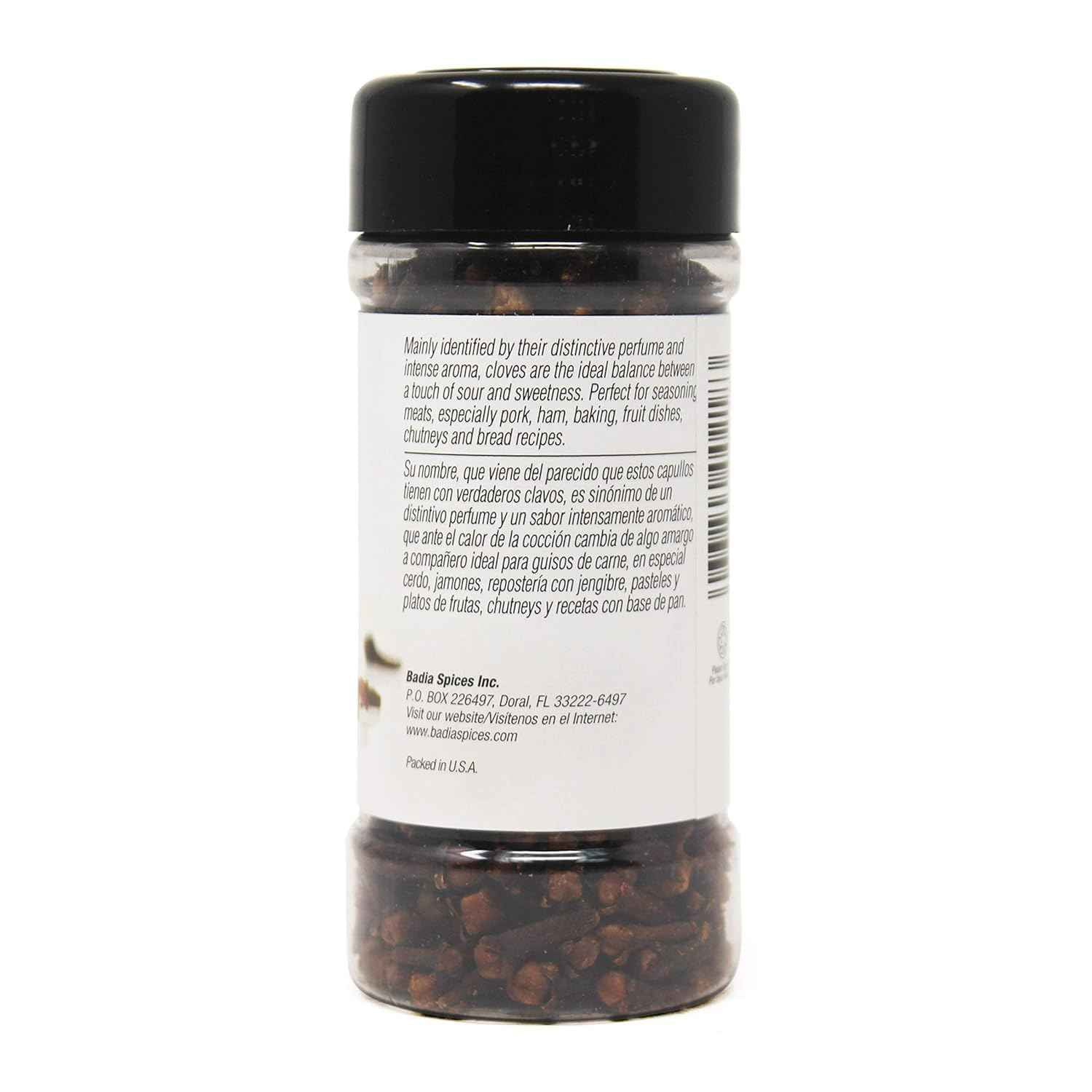 Badia Whole Cloves, 1.25 oz – Birthday Gift for Mom Who Loves Holiday Baking and Mulled Cider Recipes