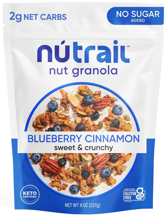1-3g net carbs per serving, keto and low-carb certified