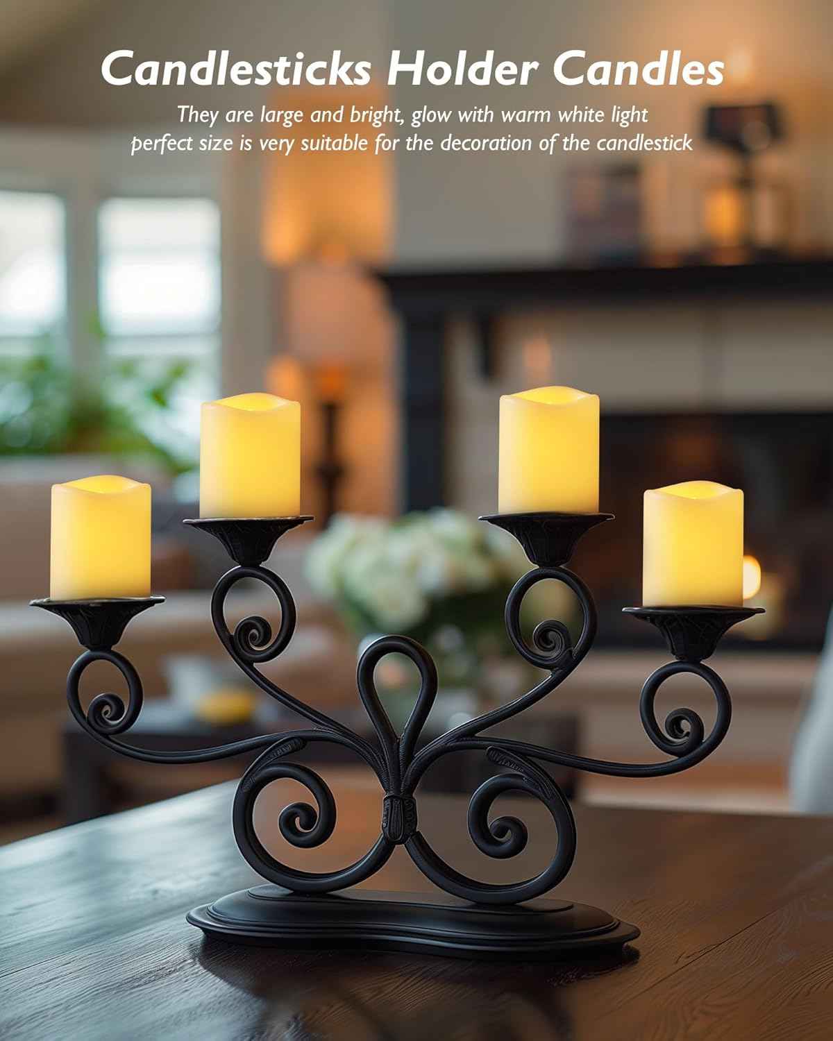 Homemory LED Votive Candles – Housewarming Gift for Her with Remote Control and Cozy Warm Glow