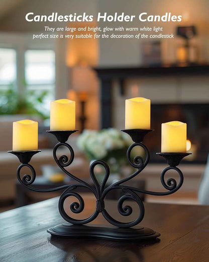 Homemory LED Votive Candles – Housewarming Gift for Her with Remote Control and Cozy Warm Glow