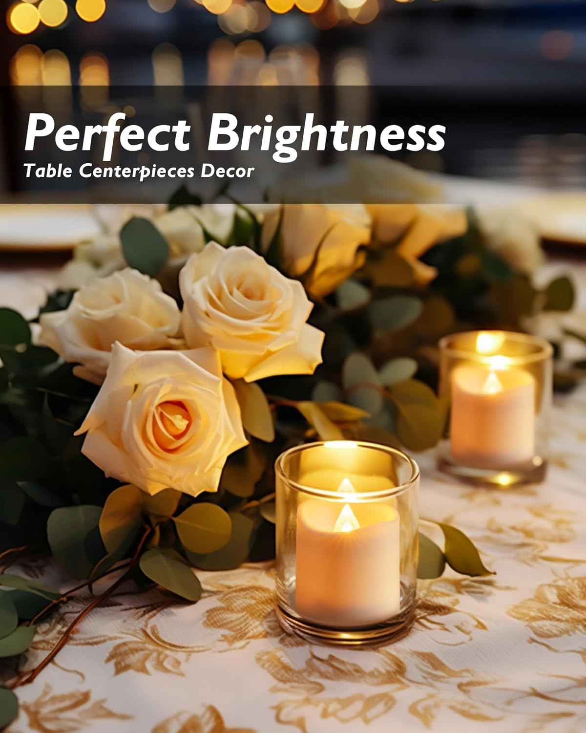 Homemory 12-Pack Timer Flameless LED Votive Candles – Thoughtful Housewarming Gift for Her, Cozy Flicker Warm White Tea Lights for New Home