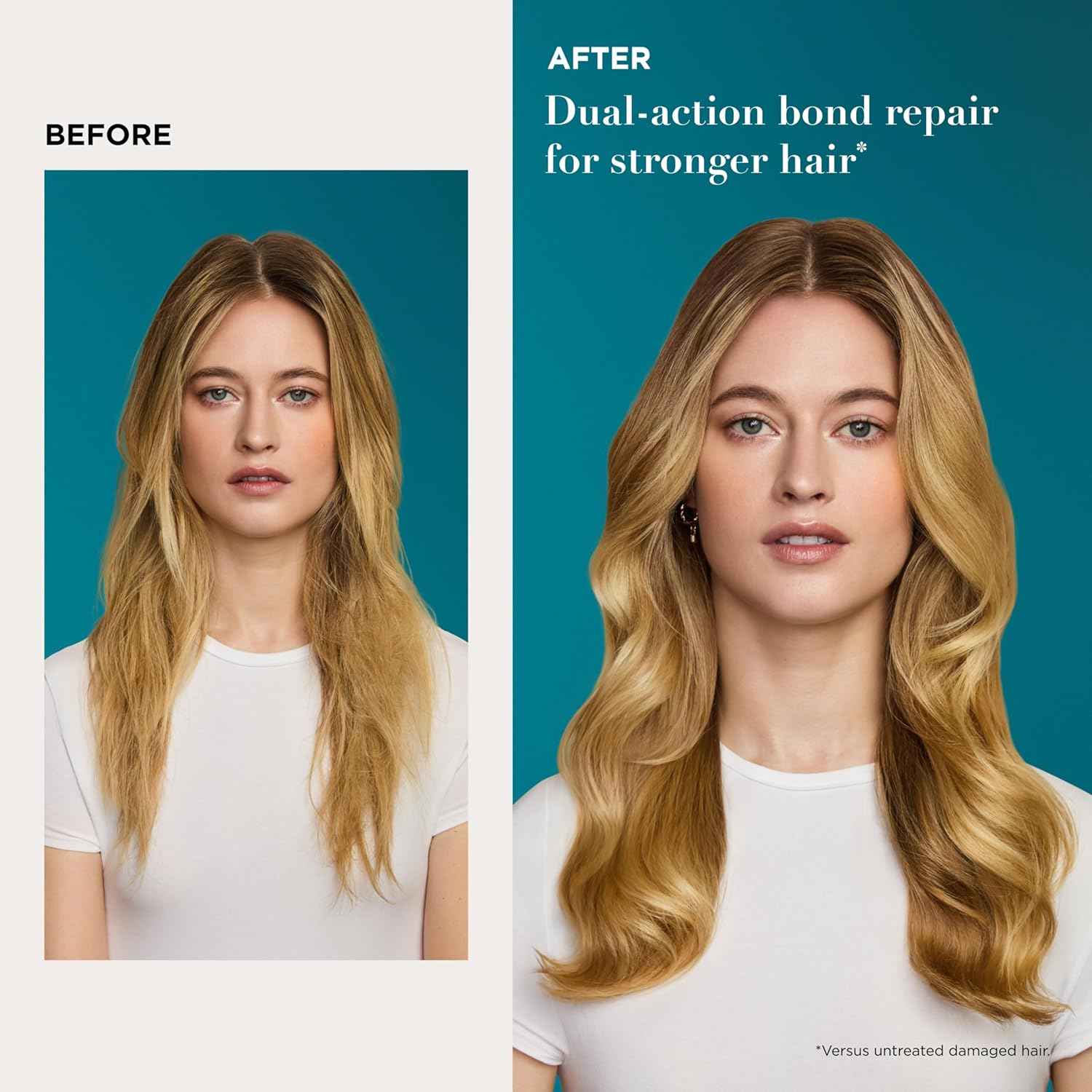 OGX Bond Protein Repair Sealing Serum – Overnight Wind-Down Ritual for Damaged Hair, No-Rinse Leave-In Treatment