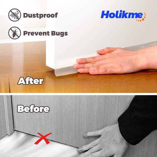 Holikme Weather Stripping Door Seal – Quiet Bedroom Window Insulation for Deeper, Restful Sleep