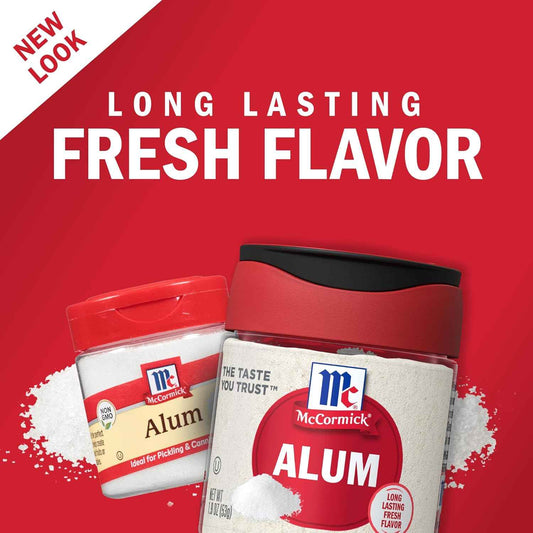 McCormick Alum Powder 1.9 oz – Mindful Home Remedy for Canker Sore Relief and Self-Care Routines