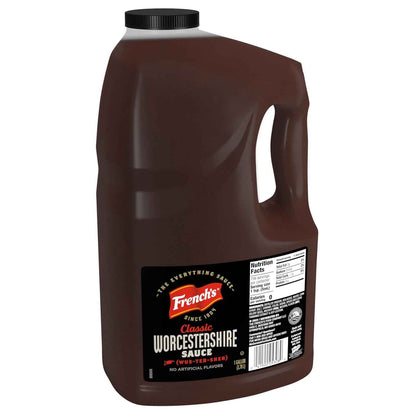 French's Worcestershire Sauce 1 gal Jug – Catering Prep Workhorse for Sauces, Glazes, and Bulk Marinades