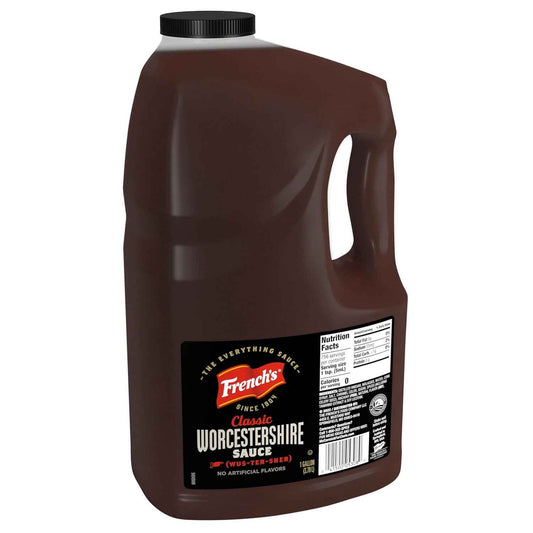 French's Worcestershire Sauce 1 gal Jug – Catering Prep Workhorse for Sauces, Glazes, and Bulk Marinades