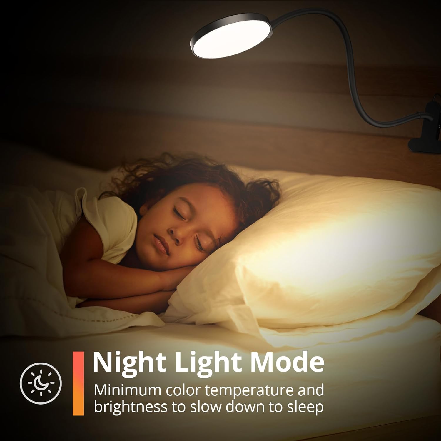 1-hour auto-off timer and flicker-free, no-ghosting output for eye protection