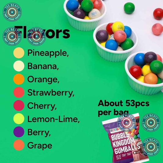 MiniMax 1 Inch Colorful Gumballs Fun Gift for Women and Moms Hosting Baby Showers and Themed Events