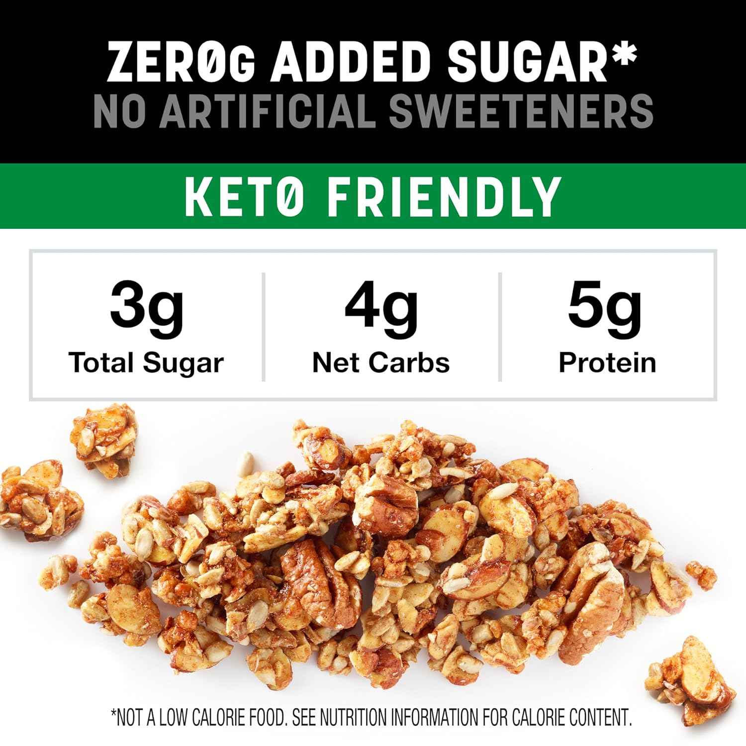 KIND Zero Added Sugar Granola Apple Cinnamon – Mindful Keto Snack for Self-Care Pantry Rituals