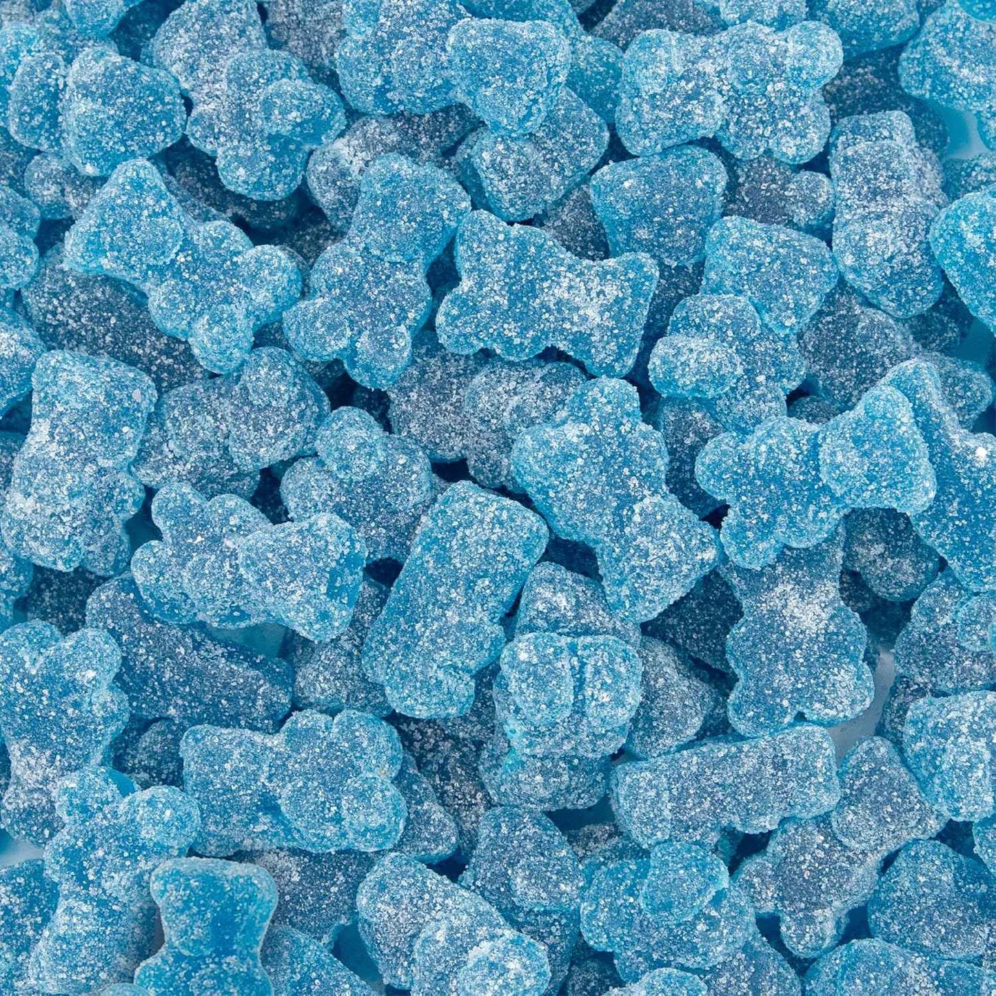 Blue Gummy Bears Gift Bag 1 lb Gelatin Free Party Favor Pack for Gender Reveal and Baby Shower Hosts