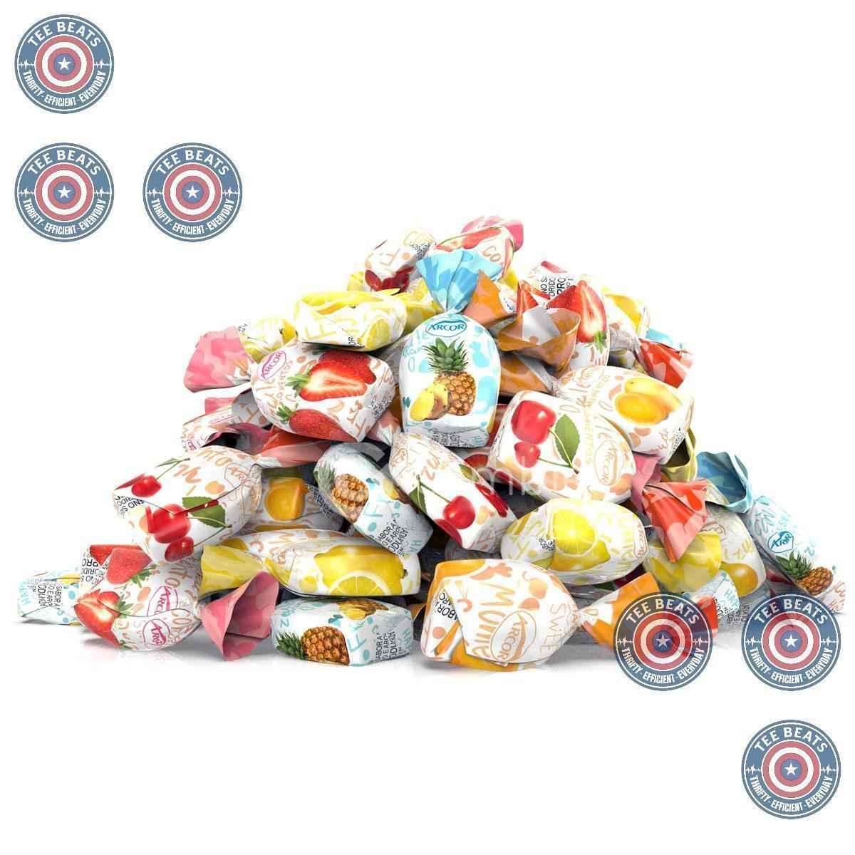 Cambie Fruit Filled Center Hard Candy – Reception Desk Candy Dish Refill for Client Waiting Areas