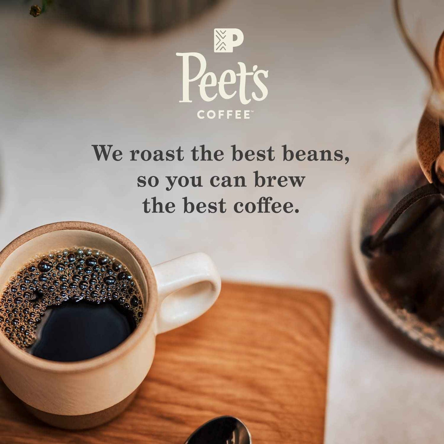 Peet's Coffee Off the Grid Medium Roast Ground Coffee – Premium Housewarming Gift for Coffee Lovers