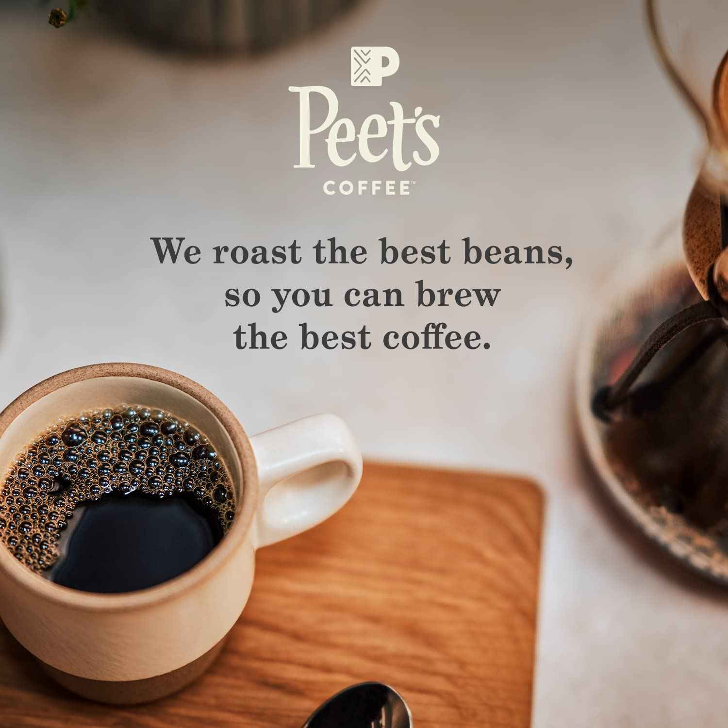 Peet's Coffee Off the Grid Medium Roast Ground Coffee – Premium Housewarming Gift for Coffee Lovers